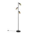 Trio Lighting Trio CADIZ floor lamp | 3x E14 max 40W | black | Ø 23 cm | IP20 | 154 cm