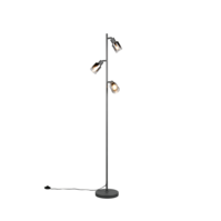 Trio CADIZ vloerlamp | mat zwart/antraciet | IP20 | E14 Fitting Trio CADIZ vloerlamp | mat zwart/antraciet | IP20 | E14 Fitting