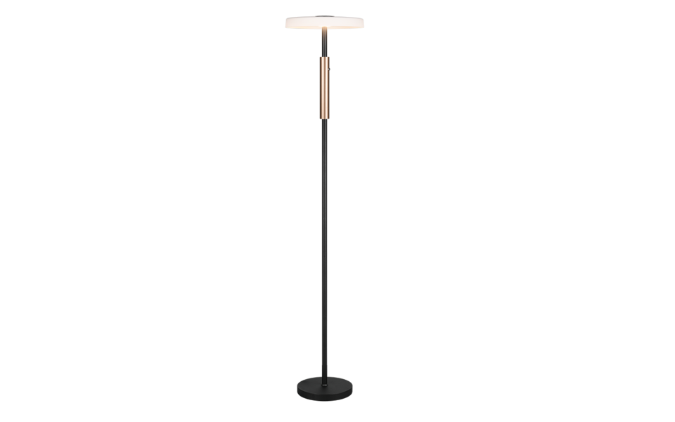 Trio Lighting Trio CELESTE LED floor lamp | 1x 15W 1500 lm 3000K | black | Ø 33 cm | IP20 | 130 cm Trio Lighting Trio CELESTE LED floor lamp | 1x 15W 1500 lm 3000K | black | Ø 33 cm | IP20 | 130 cm