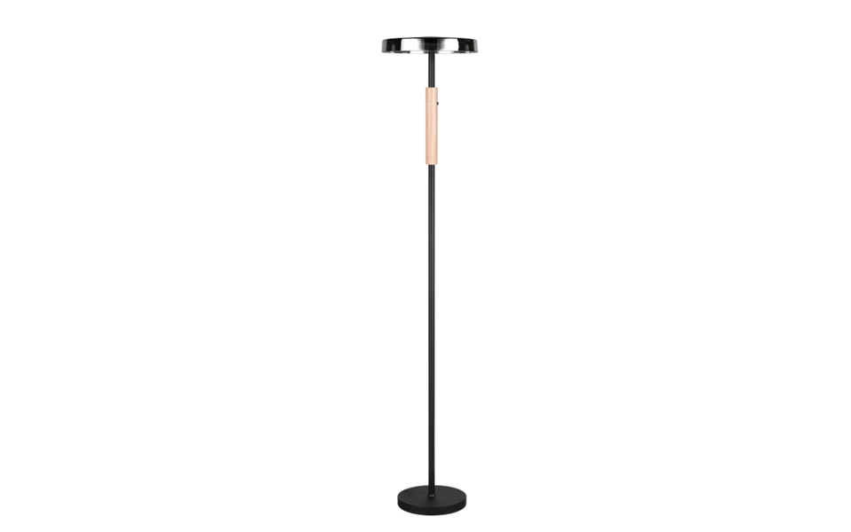 Trio Lighting Trio CELESTE LED floor lamp | 1x 15W 1500 lm 3000K | mocha brown | Ø 33 cm | IP20 | 130 cm