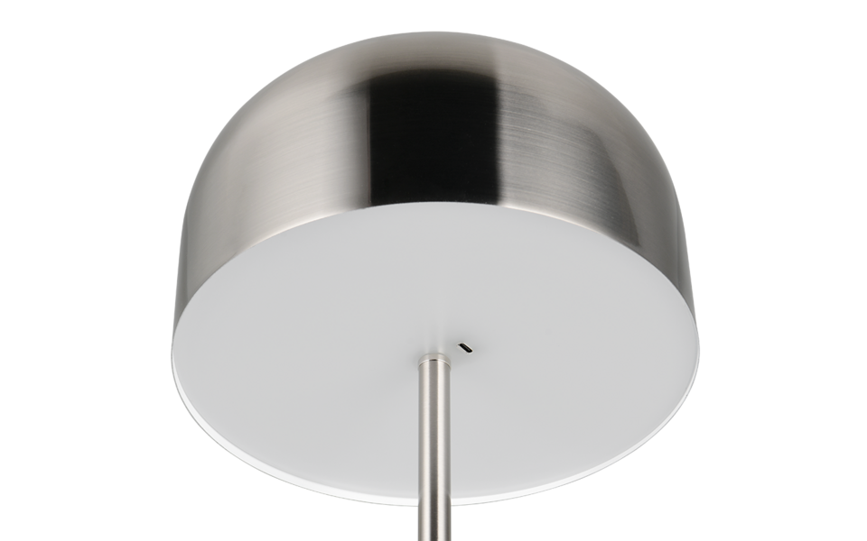 Trio Lighting Trio JEFF vloerlamp | LED | nikkel mat | Ø 25 cm | IP20 | 1x 2,5W | 250 lm | 3000K Trio Lighting Trio JEFF vloerlamp | LED | nikkel mat | Ø 25 cm | IP20 | 1x 2,5W | 250 lm | 3000K