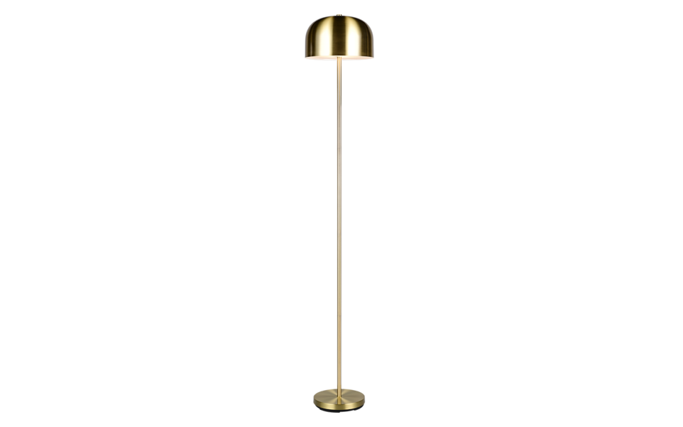 Trio Lighting Trio JEFF vloerlamp | LED | messing mat | Ø 25 cm | IP20 | 1x 2,5W | 250 lm | 3000K Trio Lighting Trio JEFF vloerlamp | LED | messing mat | Ø 25 cm | IP20 | 1x 2,5W | 250 lm | 3000K
