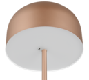 Trio Lighting Trio JEFF vloerlamp | LED | koffie | Ø 25 cm | IP20 | 1x 2,5W | 250 lm | 3000K