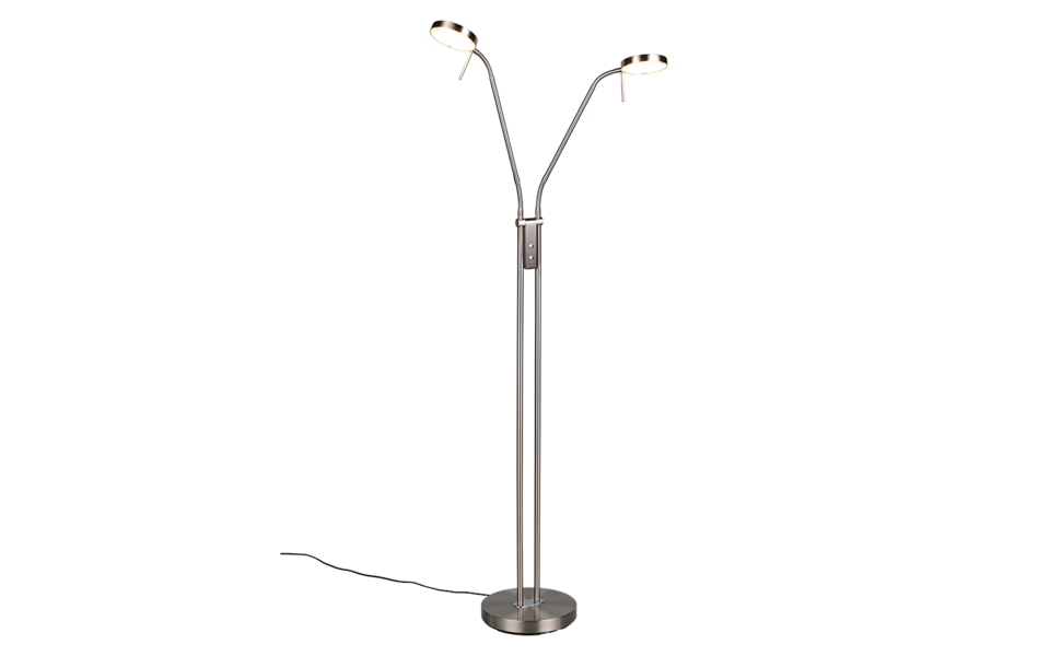 Trio Lighting Trio MONZA LED floor lamp | 2x 11W 1200 lm 4000K | Ø 25.5 cm | IP20 | 160 cm