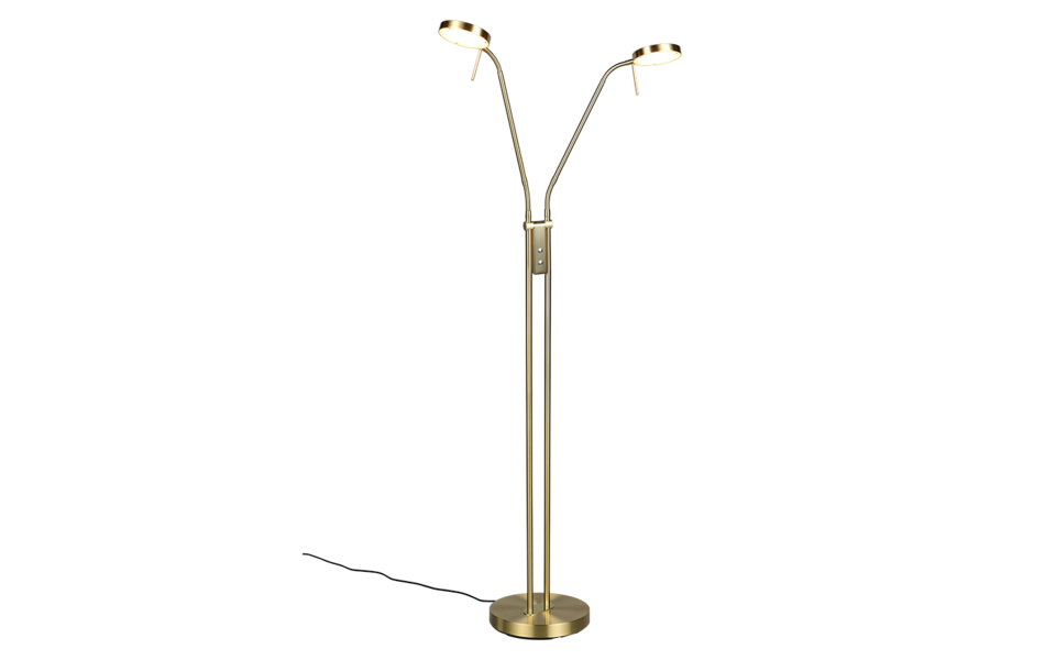 Trio Lighting Trio MONZA LED floor lamp | 2x 11W 1200 lm 4000K | Ø 25.5 cm | IP20 | 160 cm