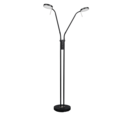 Trio Lighting Trio MONZA vloerlamp | LED | mat zwart | Ø 25,5 cm | IP20 | 2x 12W | 1400 lm | 2300+3000+4000K | dimbaar