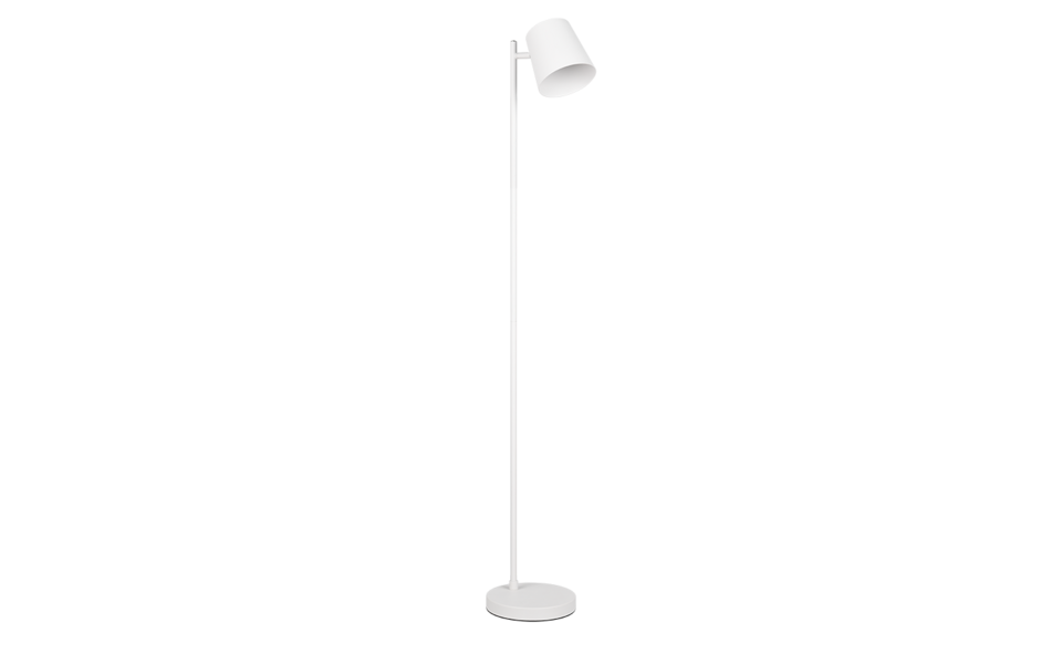Trio Lighting Trio BLAKE vloerlamp | LED | wit mat | 20 x 125 cm | IP20 | 1x 4,5W | 350 lm | 3000K