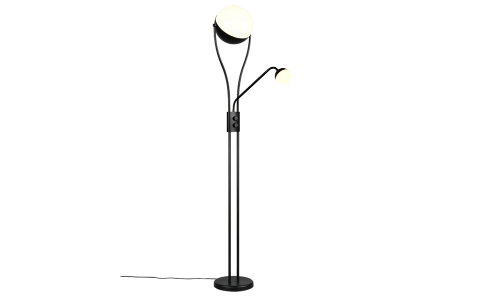 Trio Lighting Trio CHRIS LED floor lamp | 1x 18W 2000 lm 3000K | black | Ø 25 cm | IP20 | 180 cm Trio Lighting Trio CHRIS LED floor lamp | 1x 18W 2000 lm 3000K | black | Ø 25 cm | IP20 | 180 cm