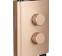 Trio Lighting Trio CHRIS vloerlamp | LED | koffie | Ø 30 cm | IP20 | 18W,3,8W | 2000 lm, 1x 350 lm | 3000K | dimbaar
