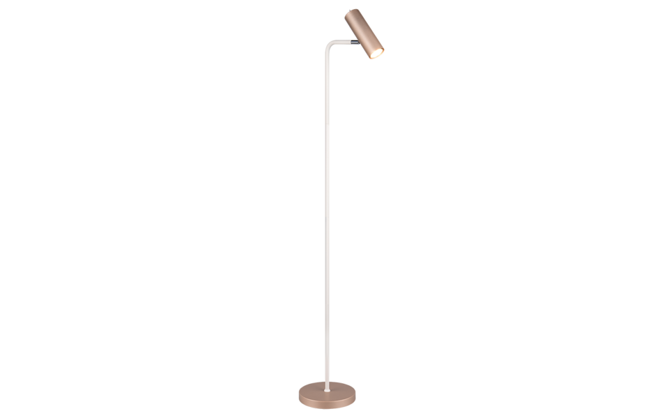 Trio Lighting Trio MARLEY vloerlamp | GU10 Fitting | koffie | 38 x 23 cm | IP20 | excl. 1x GU10 | max. 5W