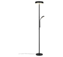 Trio Lighting Trio PALERMO LED floor lamp | 1x 22W 2000 lm 3000-6000K | black | Ø 25 cm | IP20 | 180 cm