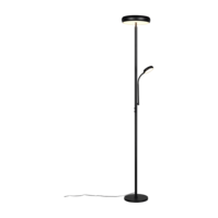 Trio PALERMO LED floor lamp | black | Ø 25 cm | IP20