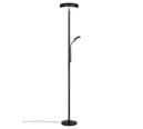 Trio Lighting Trio PALERMO LED floor lamp | 1x 22W 2000 lm 3000-6000K | black | Ø 25 cm | IP20 | 180 cm