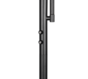 Trio Lighting Trio PALERMO LED floor lamp | 1x 22W 2000 lm 3000-6000K | black | Ø 25 cm | IP20 | 180 cm