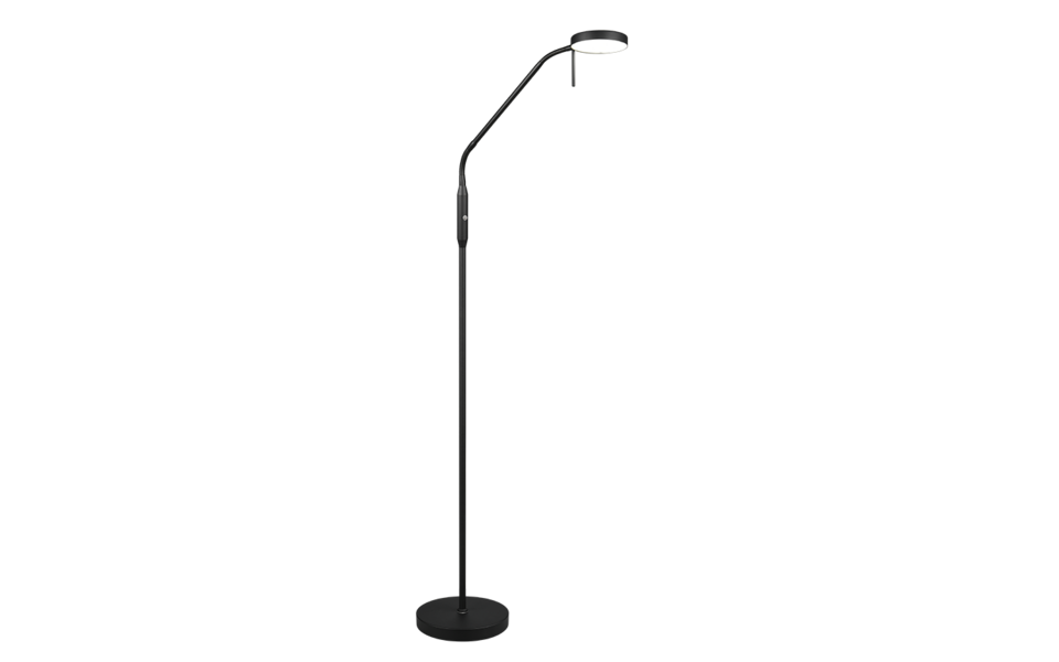 Trio Lighting Trio MORENO LED floor lamp | 1x 5W 550 lm 6000K | black | IP20 | 150 cm Trio Lighting Trio MORENO LED floor lamp | 1x 5W 550 lm 6000K | black | IP20 | 150 cm