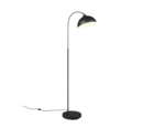 Trio Lighting Trio SIERRA vloerlamp | E27 Fitting | mat zwart | Ø 32 cm | IP20 | excl. 1x E27 | max. 10W