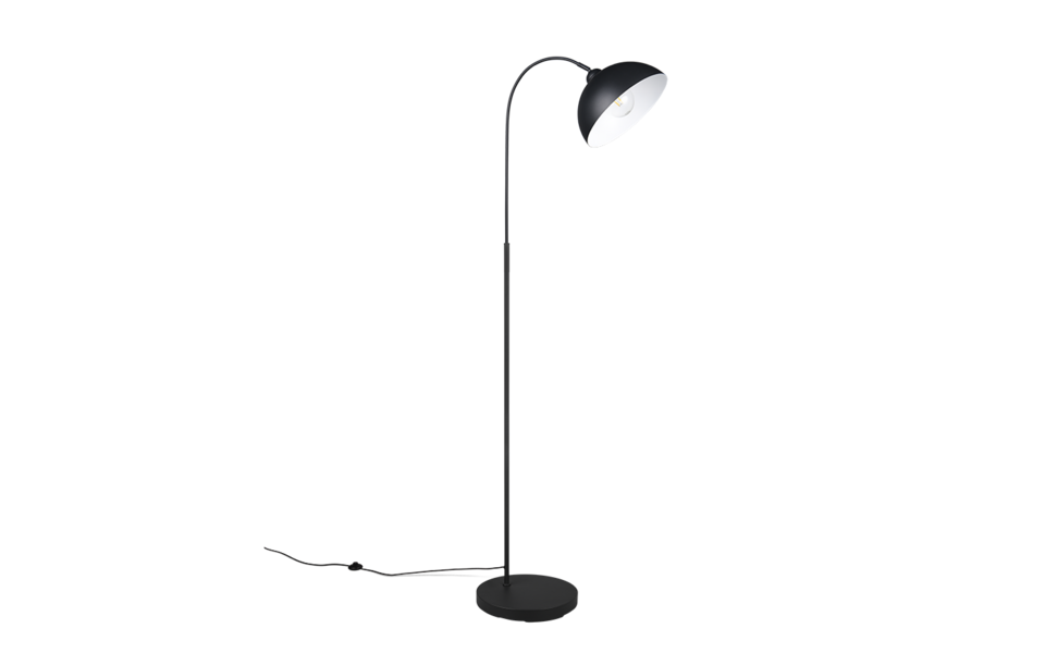 Trio Lighting Trio SIERRA floor lamp | 1x E27 max 40W | black | Ø 32 cm | IP20 | 170 cm Trio Lighting Trio SIERRA floor lamp | 1x E27 max 40W | black | Ø 32 cm | IP20 | 170 cm