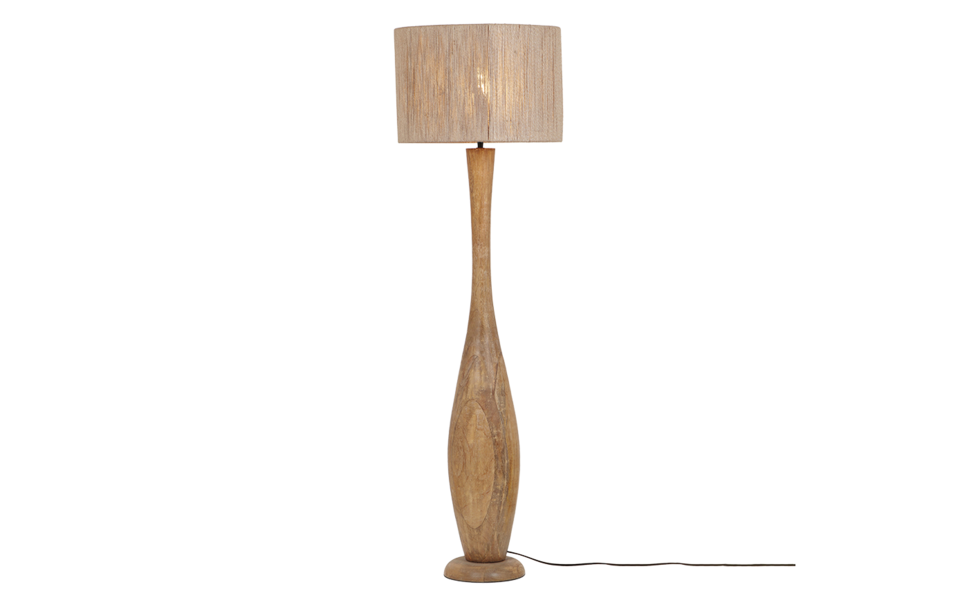 Trio Lighting Trio TOBA vloerlamp | E27 Fitting | natuurlijke afwerking | Ø 35 cm | IP20 | excl. 1x E27 | max. 10W Trio Lighting Trio TOBA vloerlamp | E27 Fitting | natuurlijke afwerking | Ø 35 cm | IP20 | excl. 1x E27 | max. 10W