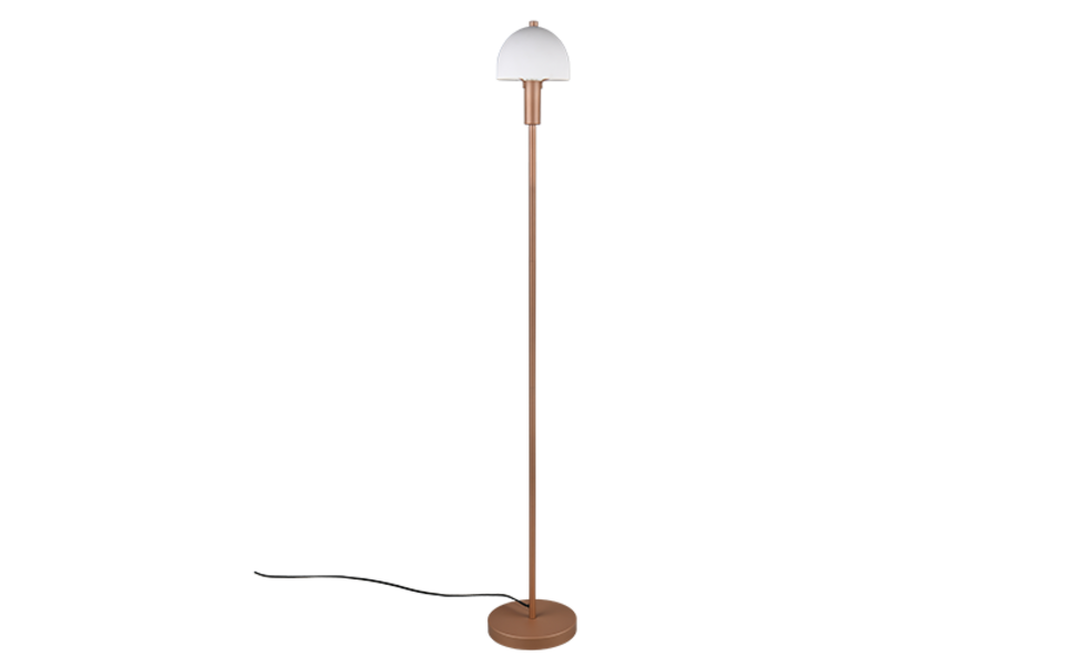 Trio Lighting Trio GLENN floor lamp | 1x E14 max 40W | mocha brown | Ø 18 cm | IP20 | 120 cm