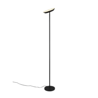 Trio SPECTER vloerlamp | LED | mat zwart | Ø 25 cm | IP20 | 1x17W