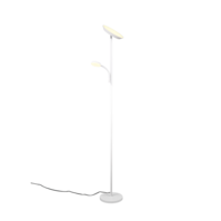 Trio SPECTER LED floor lamp | chrome | Ø 25 cm | IP20