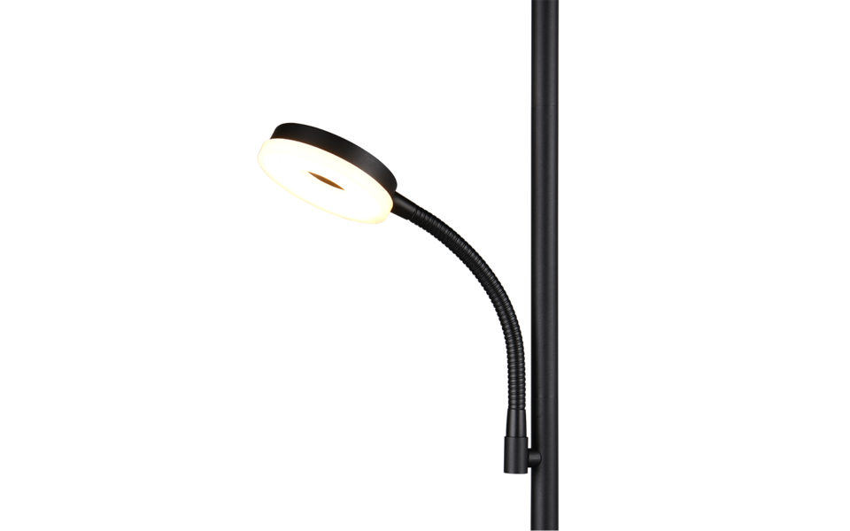 Trio Lighting Trio SPECTER LED floor lamp | 1x 18W 2100 lm 6000K | black | Ø 25 cm | IP20 | 180 cm Trio Lighting Trio SPECTER LED floor lamp | 1x 18W 2100 lm 6000K | black | Ø 25 cm | IP20 | 180 cm