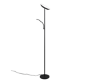 Trio Lighting Trio SPECTER LED floor lamp | 1x 18W 2100 lm 6000K | black | Ø 25 cm | IP20 | 180 cm