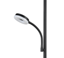 Trio Lighting Trio SPECTER vloerlamp | LED | mat zwart | Ø 25 cm | IP20 | 17W,4,5W | 1900 lm, 1x 450 lm | 2700+4000+6500K | dimbaar