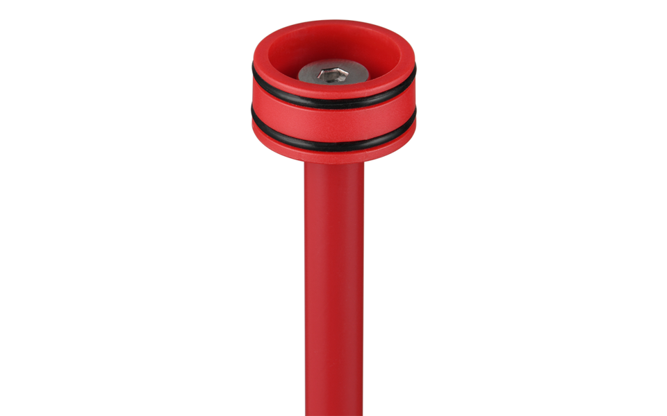 Trio Lighting Trio SUAREZ vloerlamp | LED | rood | Ø 13,5 cm | IP44 | 1x 1,5W | 200 lm | 3000K | dimbaar