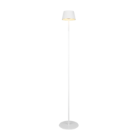 Trio SUAREZ LED floor lamp | chrome | Ø 19 cm | IP20