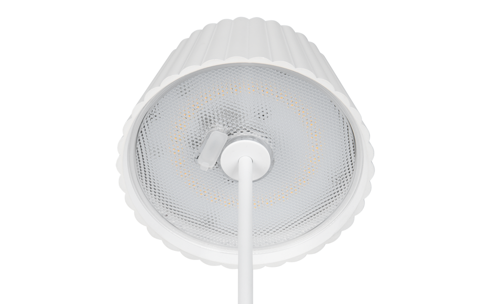 Trio Lighting Trio SUAREZ vloerlamp | LED | wit mat | Ø 13,5 cm | IP44 | 1x 1,5W | 200 lm | 3000K | dimbaar