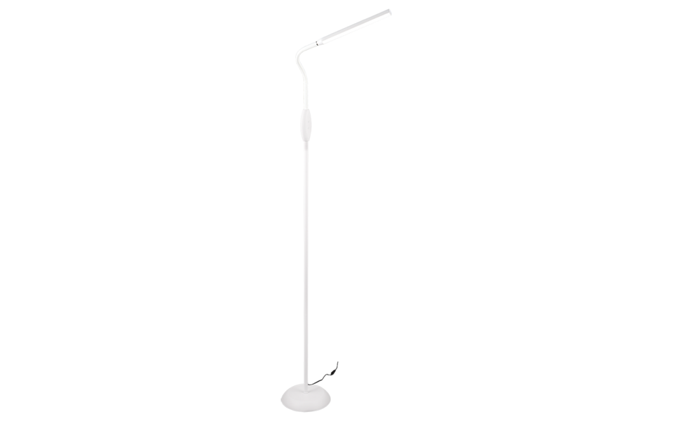 Trio Lighting Trio TORO LED floor lamp | 1x 5W 700 lm 5000K | white | IP20 | 145 cm Trio Lighting Trio TORO LED floor lamp | 1x 5W 700 lm 5000K | white | IP20 | 145 cm