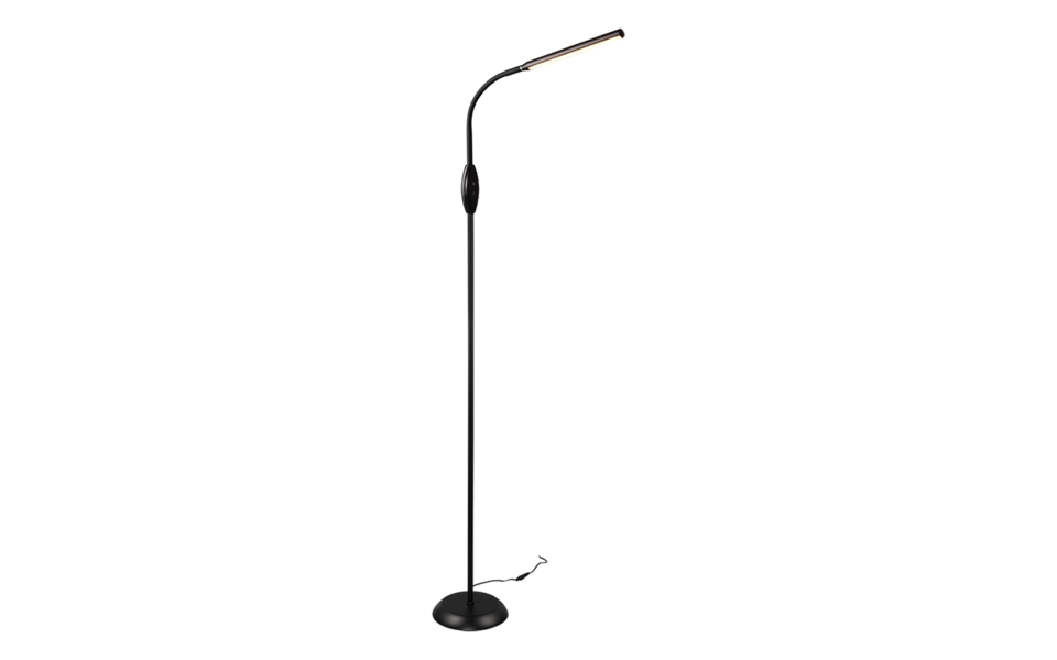 Trio Lighting Trio TORO vloerlamp | LED | zwart | 21 x 145 cm | IP20 | 1x 5W | 700 lm | 3000+4000+5000K Trio Lighting Trio TORO vloerlamp | LED | zwart | 21 x 145 cm | IP20 | 1x 5W | 700 lm | 3000+4000+5000K