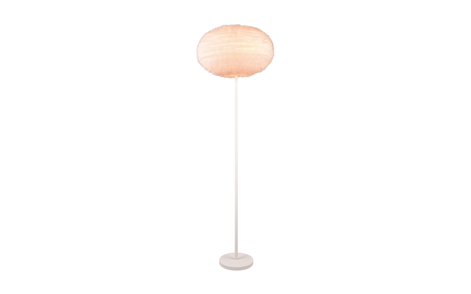 Trio Lighting Trio FURRY vloerlamp | E27 Fitting | wit | Ø 50 cm | IP20 | excl. 1x E27 | max. 10W Trio Lighting Trio FURRY vloerlamp | E27 Fitting | wit | Ø 50 cm | IP20 | excl. 1x E27 | max. 10W