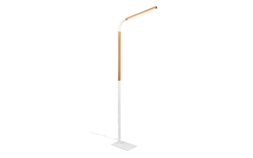 Trio Lighting Trio NORRIS LED floor lamp | 1x 11W 900 lm 3000K | chrome | IP20 | 140 cm