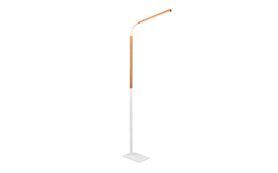 Trio Lighting Trio NORRIS vloerlamp | LED | wit mat | 22 x 169,5 cm | IP20 | 1x 11W | 1400 lm | 3000K | dimbaar