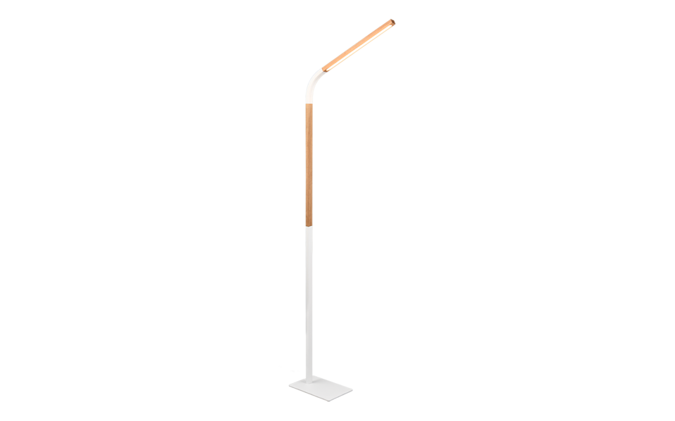 Trio Lighting Trio NORRIS vloerlamp | LED | wit mat | 22 x 169,5 cm | IP20 | 1x 11W | 1400 lm | 3000K | dimbaar