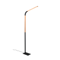 Trio NORRIS LED floor lamp | black | IP20 Trio NORRIS LED floor lamp | black | IP20