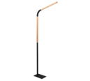 Trio Lighting Trio NORRIS vloerlamp | LED | mat zwart | 22 x 169,5 cm | IP20 | 1x 11W | 1400 lm | 3000K | dimbaar