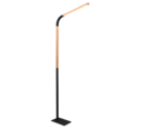 Trio Lighting Trio NORRIS vloerlamp | LED | mat zwart | 22 x 169,5 cm | IP20 | 1x 11W | 1400 lm | 3000K | dimbaar