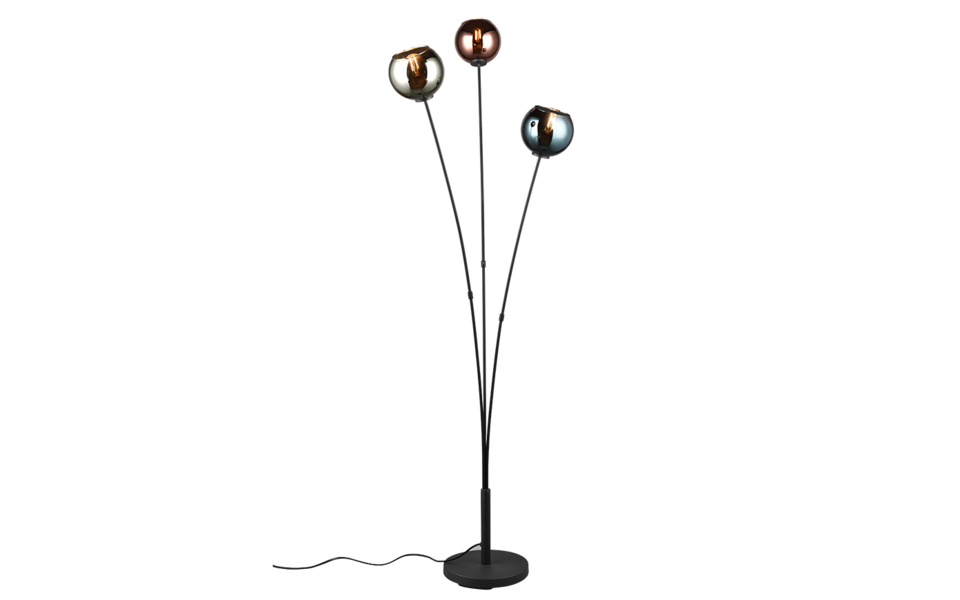 Trio Lighting Trio SHELDON floor lamp | 3x E14 max 40W | IP20 | 153 cm