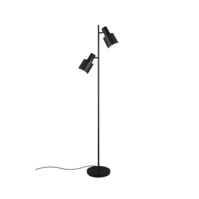 Trio AGUDO floor lamp | E27 | black | IP20