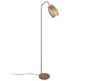 Trio Lighting Trio BIDAR vloerlamp | E27 Fitting | koffie | Ø 22 cm | IP20 | excl. 1x E27 | max. 10W