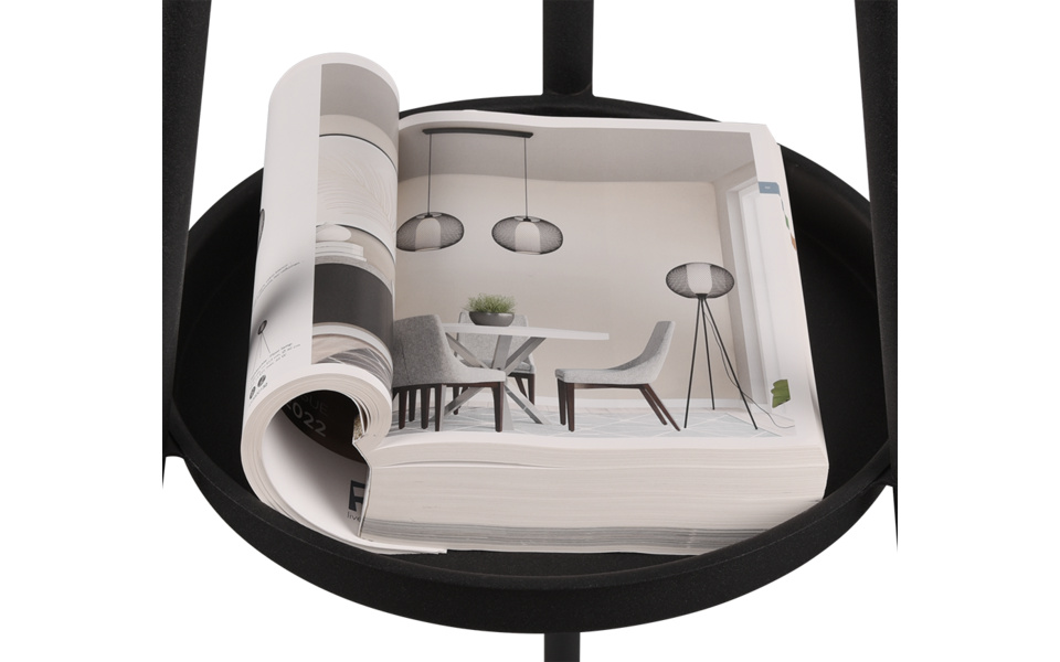 Trio Lighting Trio COLETTE vloerlamp | E27 Fitting | mat zwart met taupe | Ø 57 cm | IP20 | excl. 1x E27 | max. 60W Trio Lighting Trio COLETTE vloerlamp | E27 Fitting | mat zwart met taupe | Ø 57 cm | IP20 | excl. 1x E27 | max. 60W