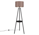 Trio Lighting Trio COLETTE floor lamp | 1x E27 max 40W | black | IP20 | 153 cm