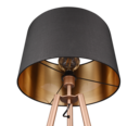 Trio Lighting Trio COLETTE floor lamp | 1x E27 max 40W | mocha brown | IP20 | 153 cm