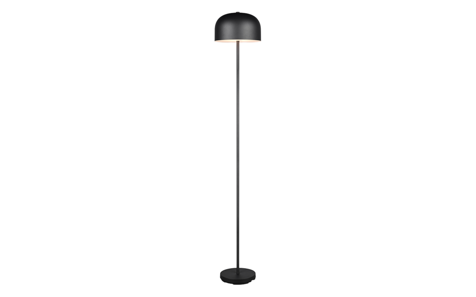 Trio Lighting Trio JEFF LED floor lamp | 1x 2.5W 250 lm 3000K | black | Ø 25 cm | IP20 | 147 cm