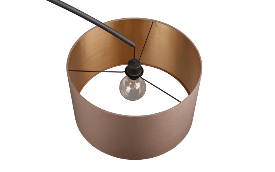 Trio Lighting Trio MANSUR floor lamp | 1x E27 max 40W | IP20 | 210 cm
