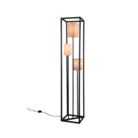 Trio ROSS vloerlamp | mat zwart/beige/grijs/bruin | IP20 | E27 Trio ROSS vloerlamp | mat zwart/beige/grijs/bruin | IP20 | E27