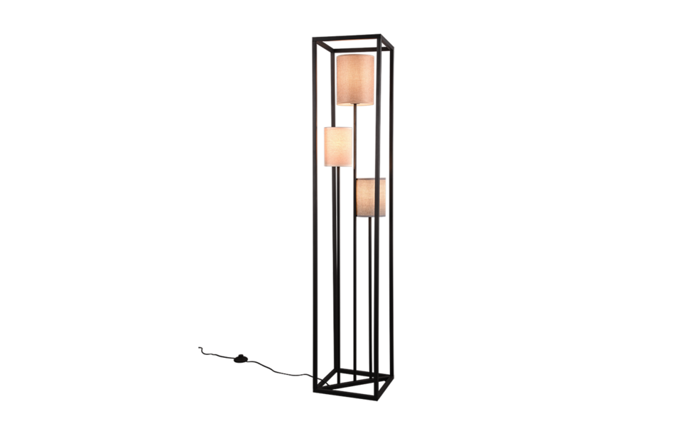 Trio Lighting Trio ROSS floor lamp | 3x E27 max 40W | Ø 29 cm | IP20 | 153 cm Trio Lighting Trio ROSS floor lamp | 3x E27 max 40W | Ø 29 cm | IP20 | 153 cm